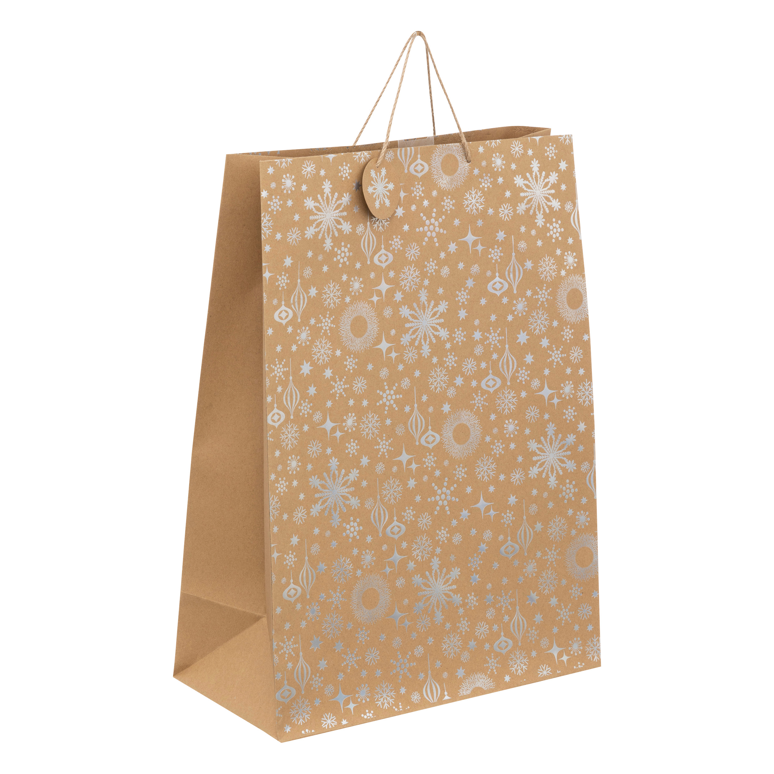 Пакет подарочный Feeric 40,6х20х55,8 см крафт 191641