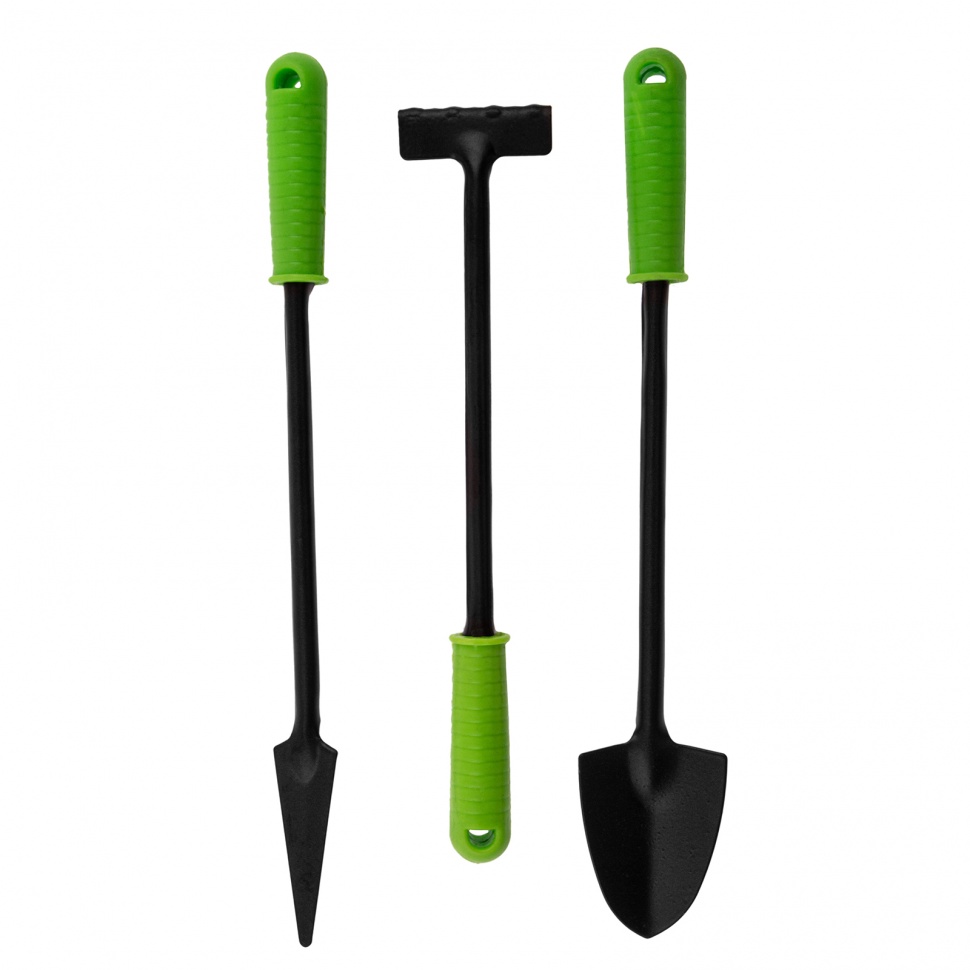 Набор по уходу за комнатными растениями, пластиковые рукоятки, 3 предмета// Palisad