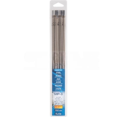 Электроды МР-3 ф 2,5мм блист.15 шт SOLARIS