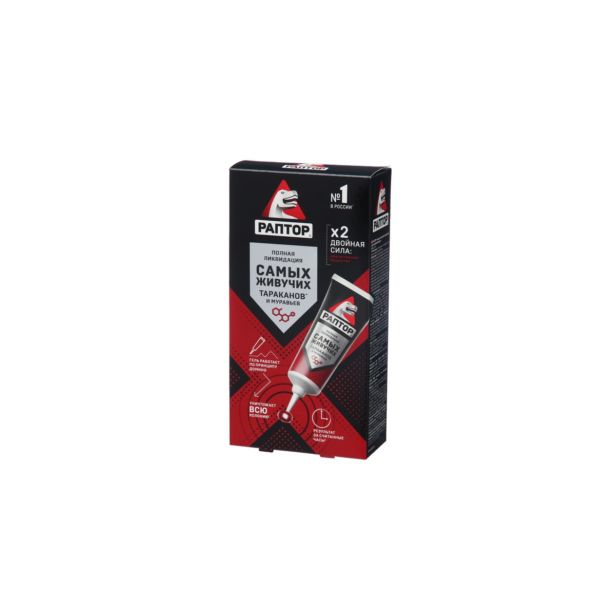Гель Раптор 75мл от тараканов и муравьев