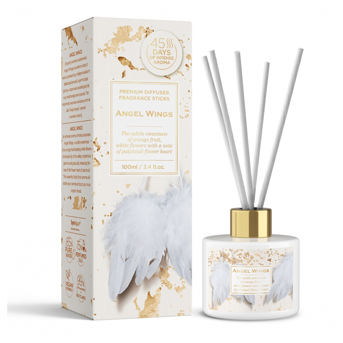 Аромадиффузор BARTEK 100 мл Ангельские крылья (Angel Wings)