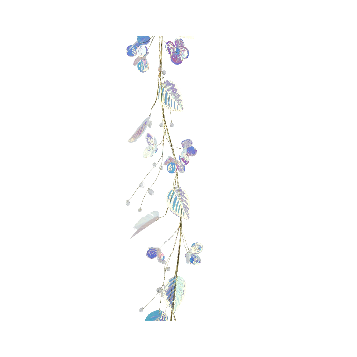 Гирлянда искусственная новогодняя Kaemingk ирис 130 см 518979