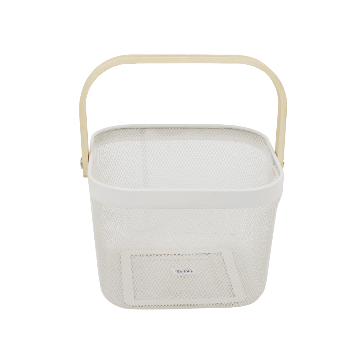 Корзинка сетка 24,5х24,5х18 см белая NS-003 CN