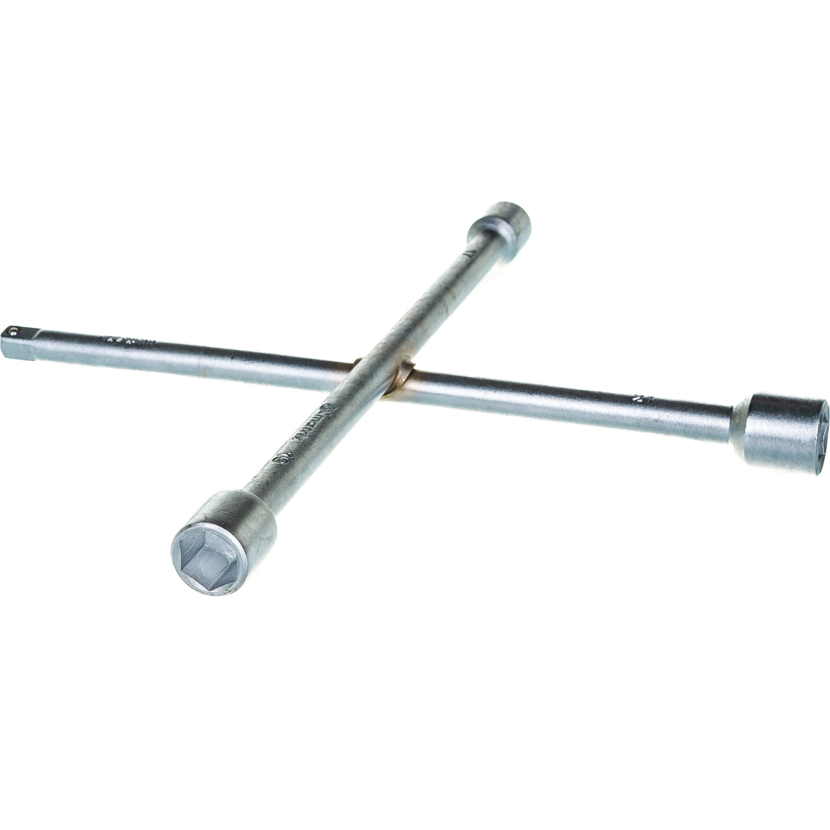 Ключ-крест баллонный, 17 х 19 х 21 мм, под квадрат 1/2", толщина 16 мм// Matrix