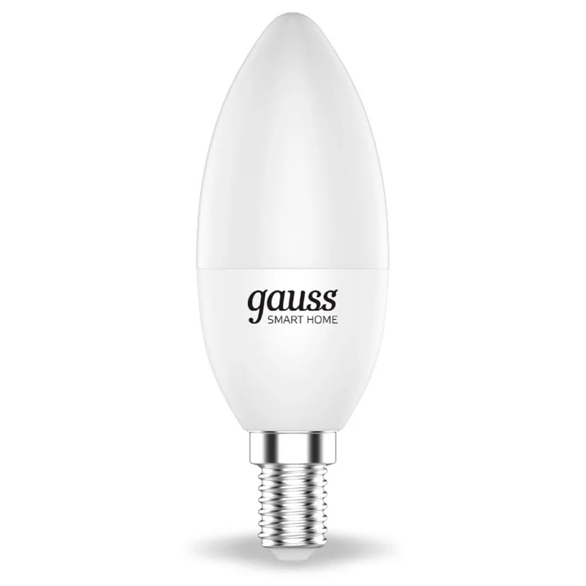 Лампа Gauss Smart Home С37 5W 470lm 2700-6500К Е14 RGBW+изм.цвет.темп.+диммирование LED 1190112