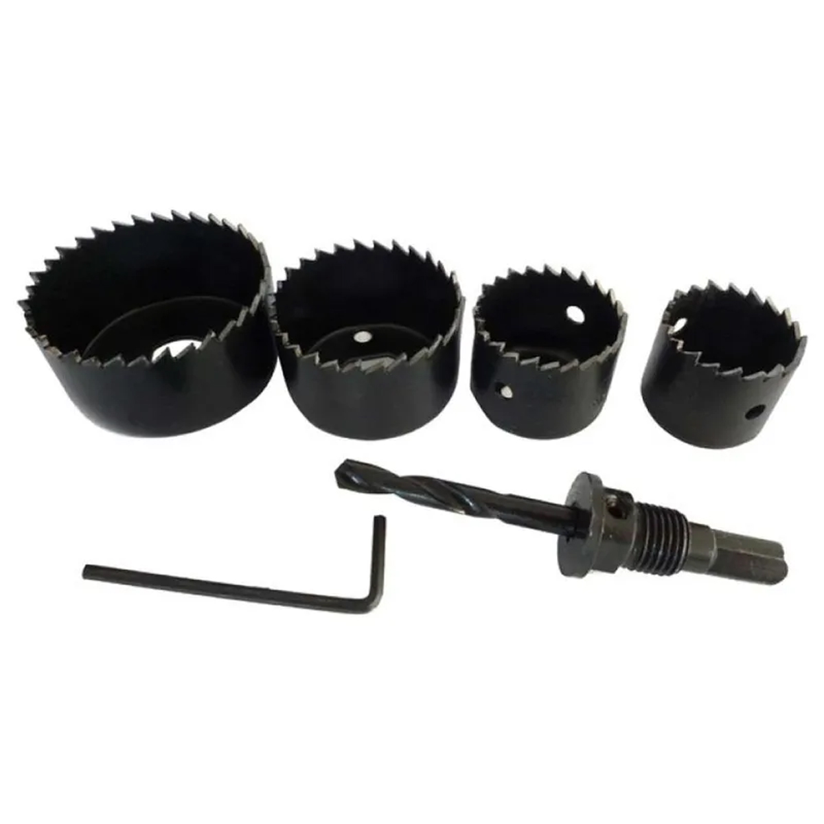 Набор пильных коронок по дереву  6предметов GEPARD (GP2200-06), арт.GP2200-06