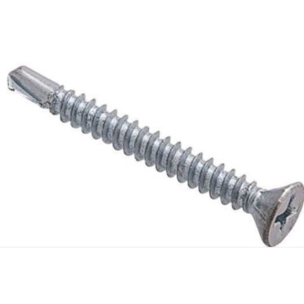 Саморезы для монт.окон бел.цинк с буром 3,9х13 (12 шт)