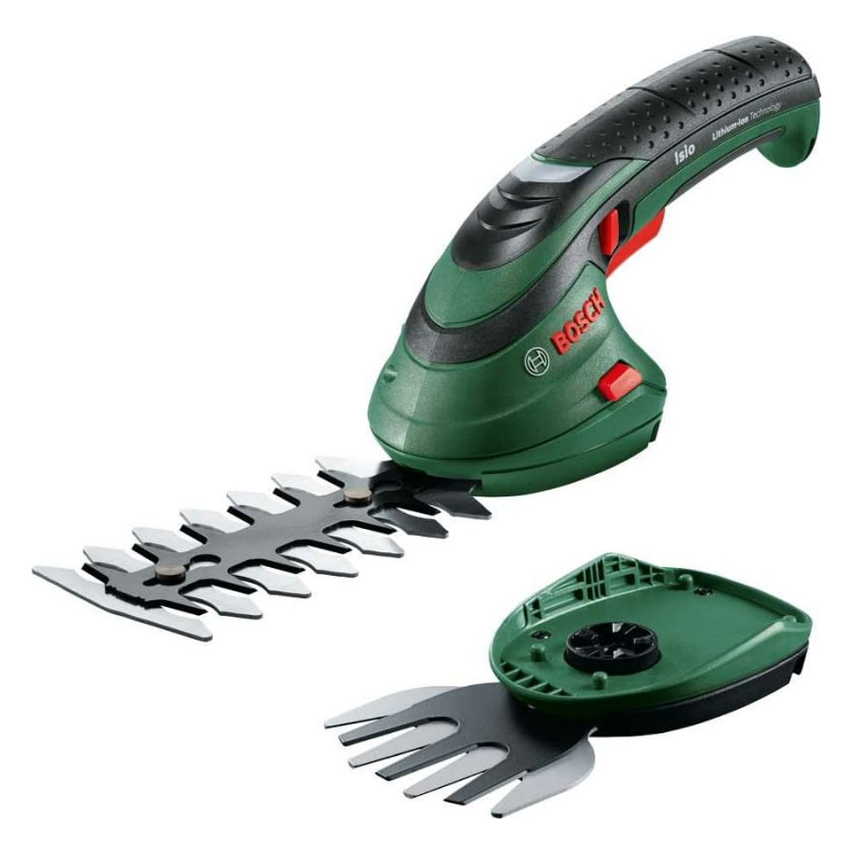 Ножницы аккум. Bosch ISIO 3 для травы и кустов, нож 8см/кусторез 12см; 3.6В