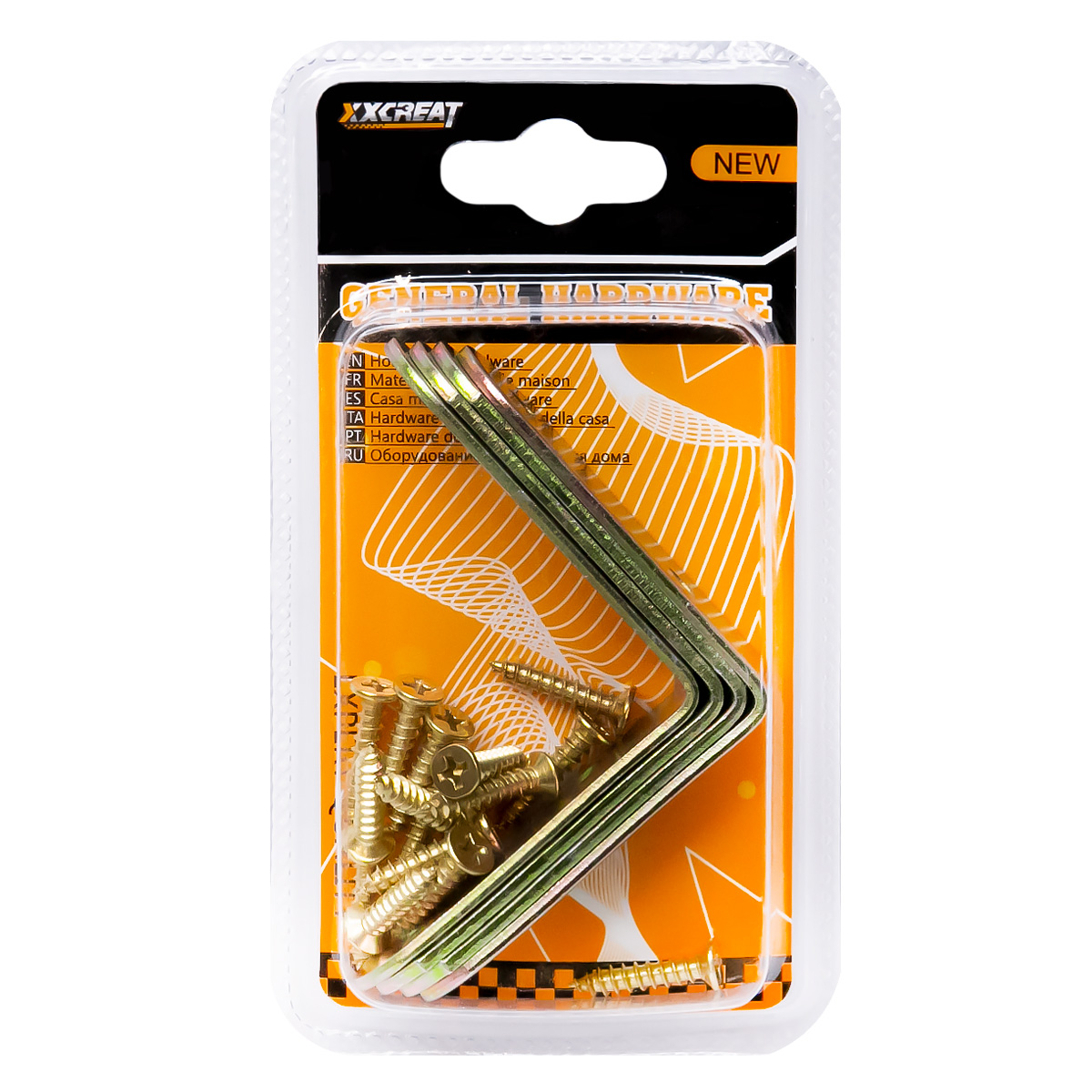 Крепежный уголок  60X60X20mm  (блистер)