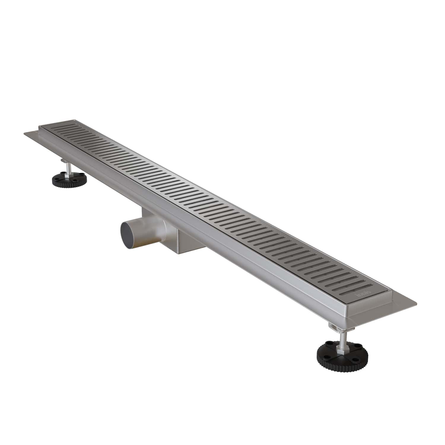 Лоток душевой, горизонтальный выпуск, комбинированный затвор, перфорированная решетка, 800мм, хром, 