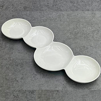 Менажница DH 38х12х2,5 см керамика SF14-33