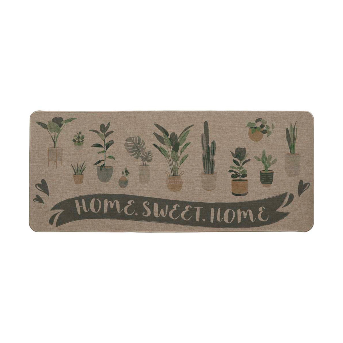 Коврик для кухни Luance HOME SWEET HOME 50х120 см полиэстер беж 470051151