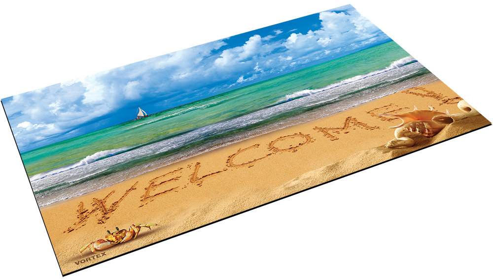 Коврик влаговпитывающий  "Samba"  50*80 см. "Морской бриз",  "VORTEX" / 10