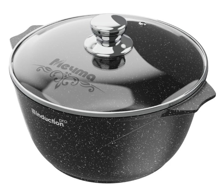 Кастрюля Мечта Гранит 4 л а/п Blaсk Induction Pro ст/кр 44802И Кастрюля Мечта Гранит 4 л а/п Blaсk Induction Pro ст/кр 44802И