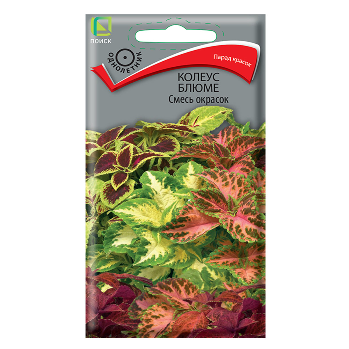 Семена Цветы Колеус Блюме Смесь окрасок (ЦВ) ("1) 0,1гр.