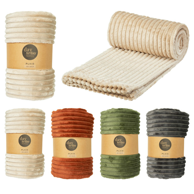 Плед FLANNEL 160х130 см 4 цвета в ассортименте AAE823950