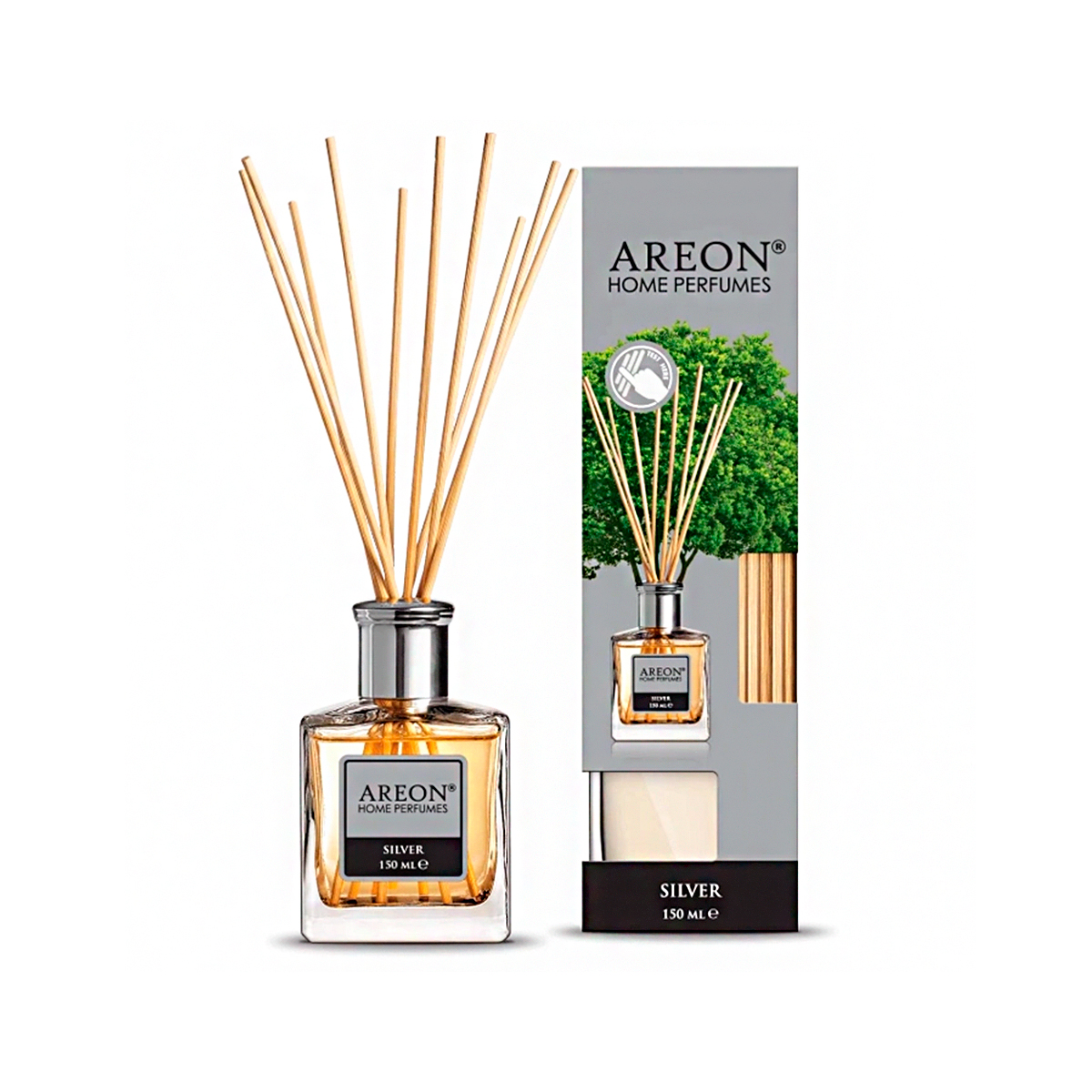 Аромадиффузор Areon Home Perfume 150 мл Silver LUX