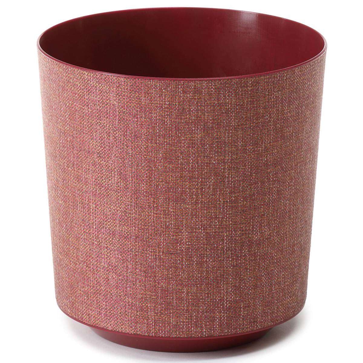 Кашпо GAMA 250 textil, 10,5 л. Бордовый, LA012-09