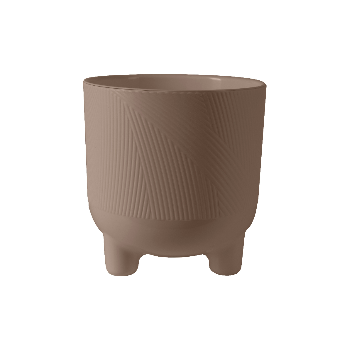 Горшок пластиковый с вкладкой, Фита, Фрапе d.12,5 h.13,5, 1,45 л. ФИ13-90