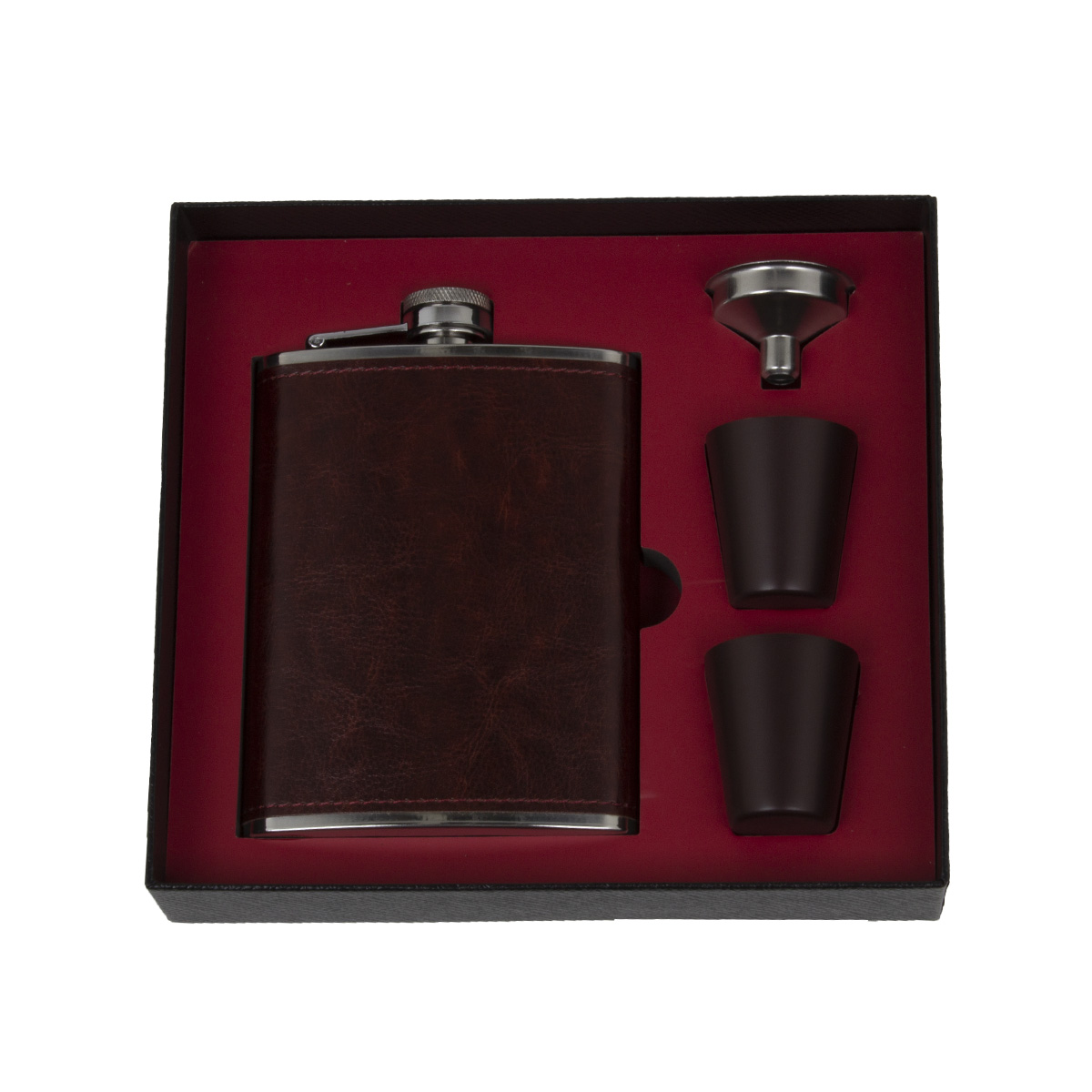 Набор подарочный фляжка с рюмками YS097