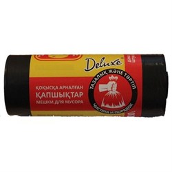 Мешки для мусора Deluxe 160 л без завязок Р443