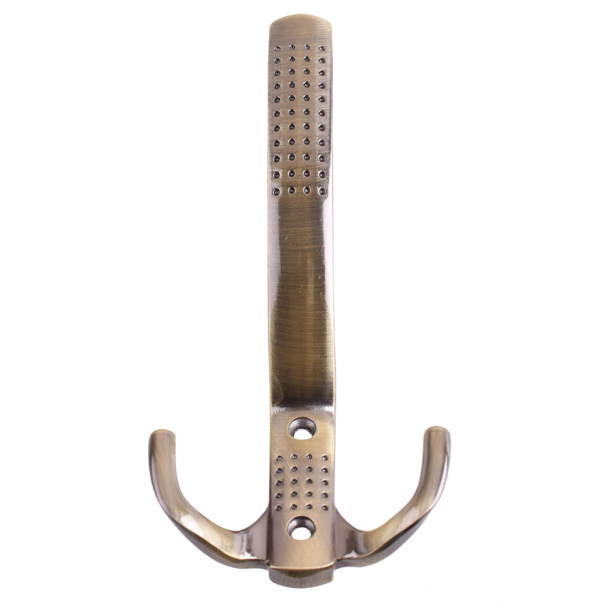 Крючок тройной перфорированный (бронза 1 шт)