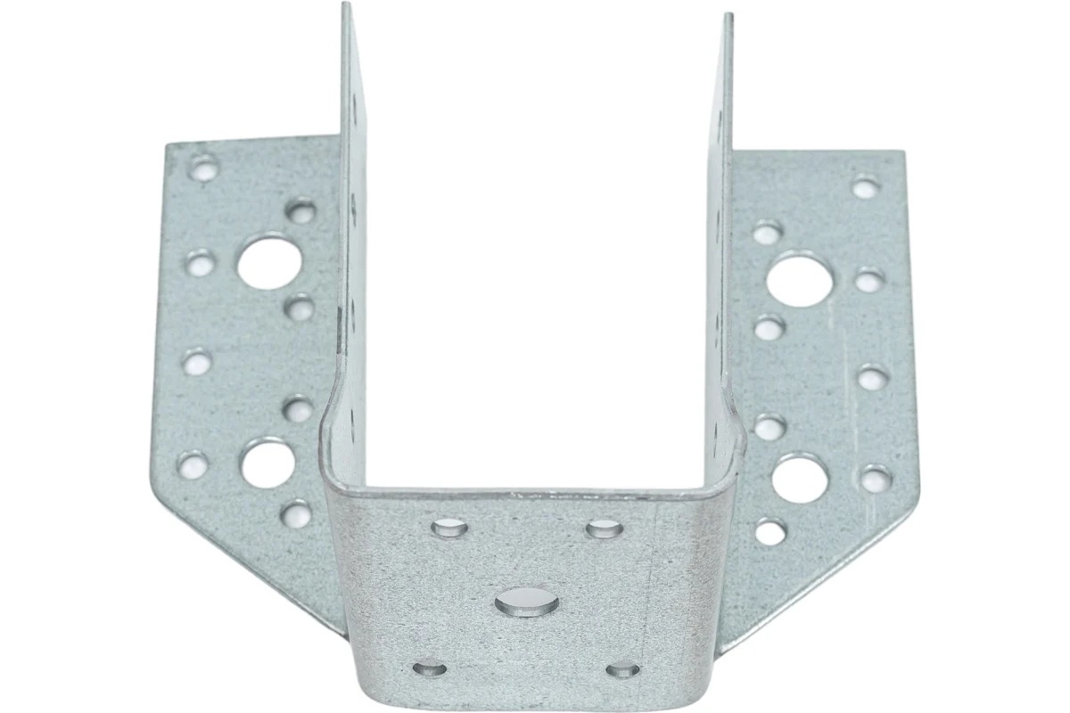 Опора бруса раскрытая, OBR R-50х107х76 мм, цинк, Россия// Сибртех