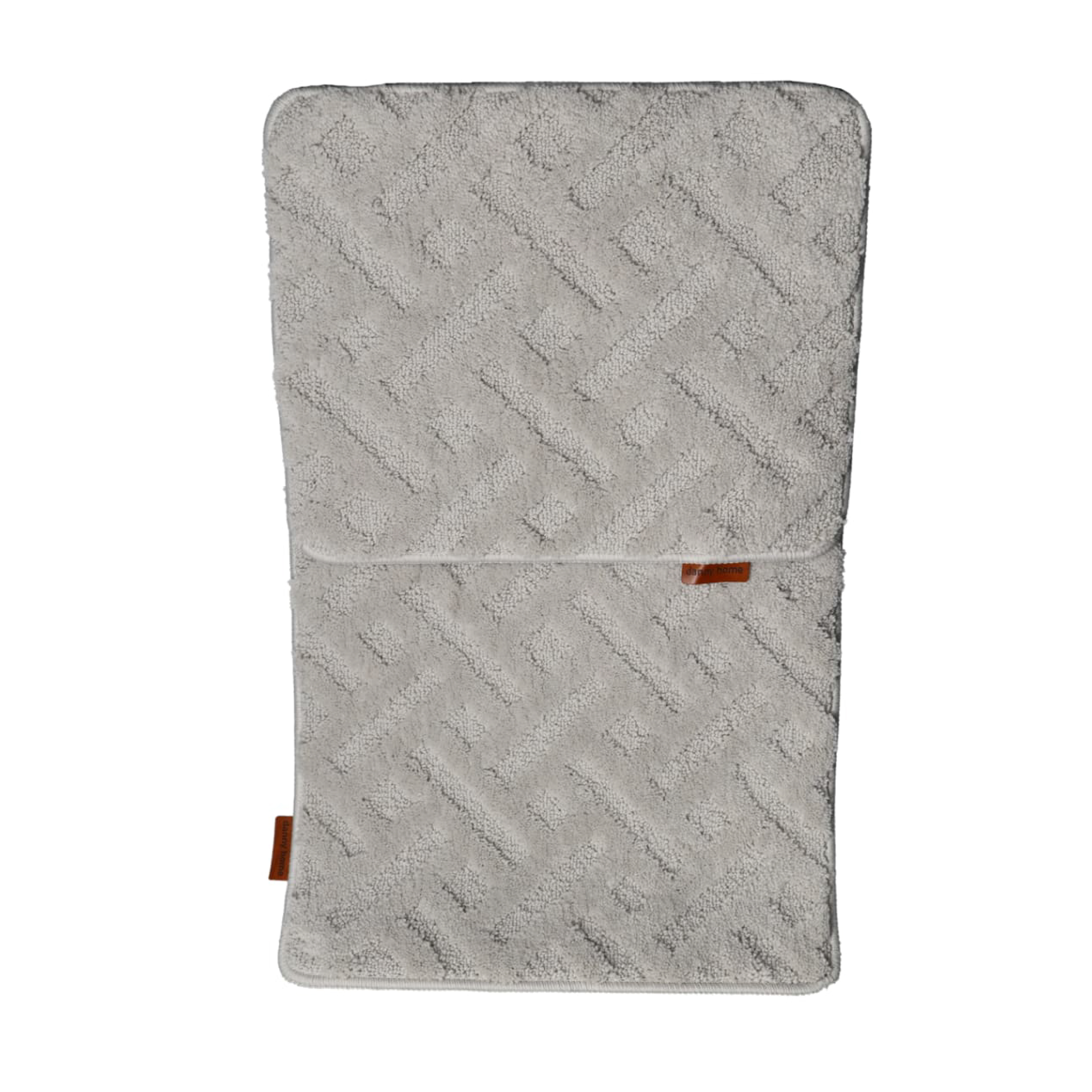 Набор ковриков для ванной DH Meander 50х80 см + 50х40 см серый RM22-03