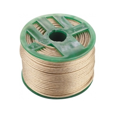 Трос металлополимерный  прозрачный ПР-2.0, (2,0мм толщина, катушка 200м.п.) // СИБРТЕХ Россия