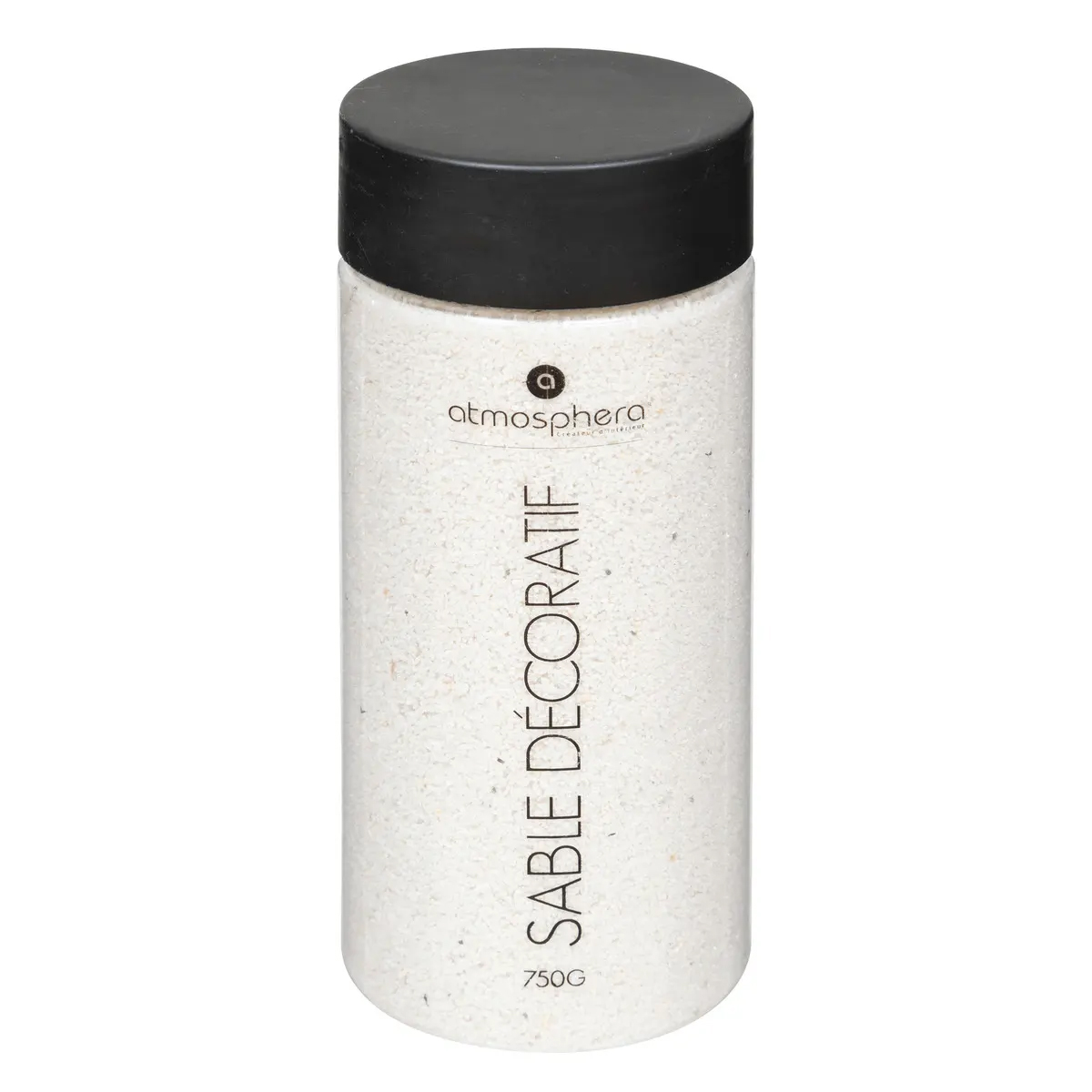 Песок декоративный Atmosphera 750 гр. цвет слоновая кость банка 155451A