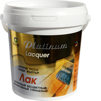 Лак акриловый б/ц "Platinum Lacquer"глянц. 0,9 л Лак акриловый б/ц "Platinum Lacquer"глянц. 0,9 л