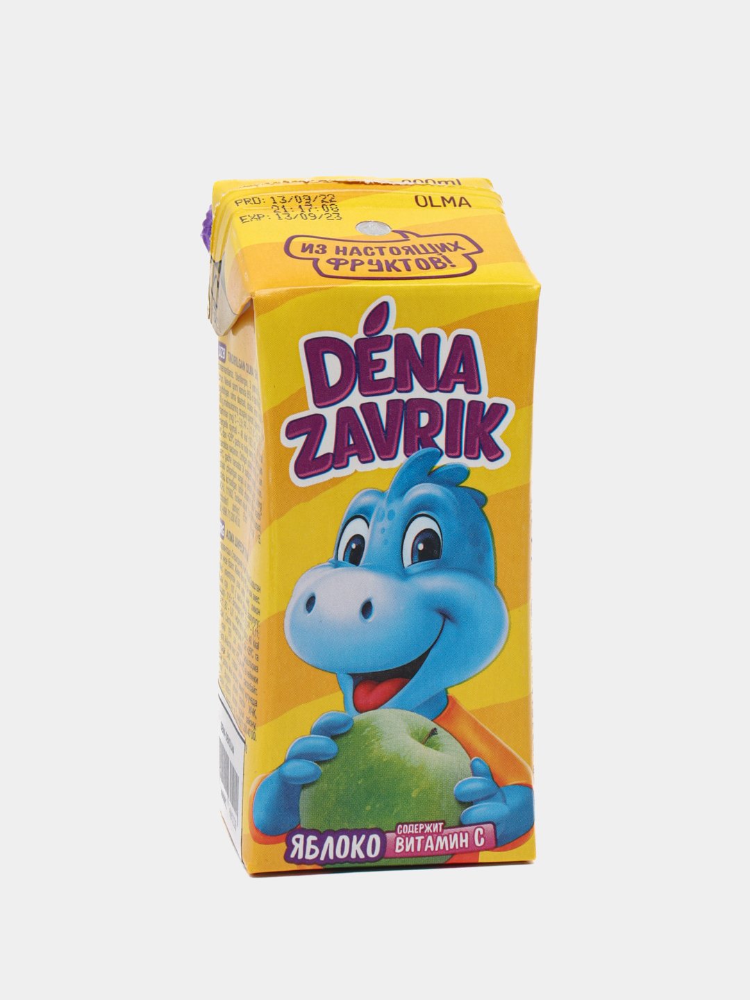 Нектар Dena Zavrik Яблочный осветленный 0,2л