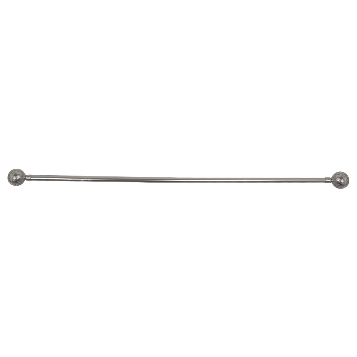 Карниз телескопический одинарный Luance RETRO 120-210 см серебро 7890312099