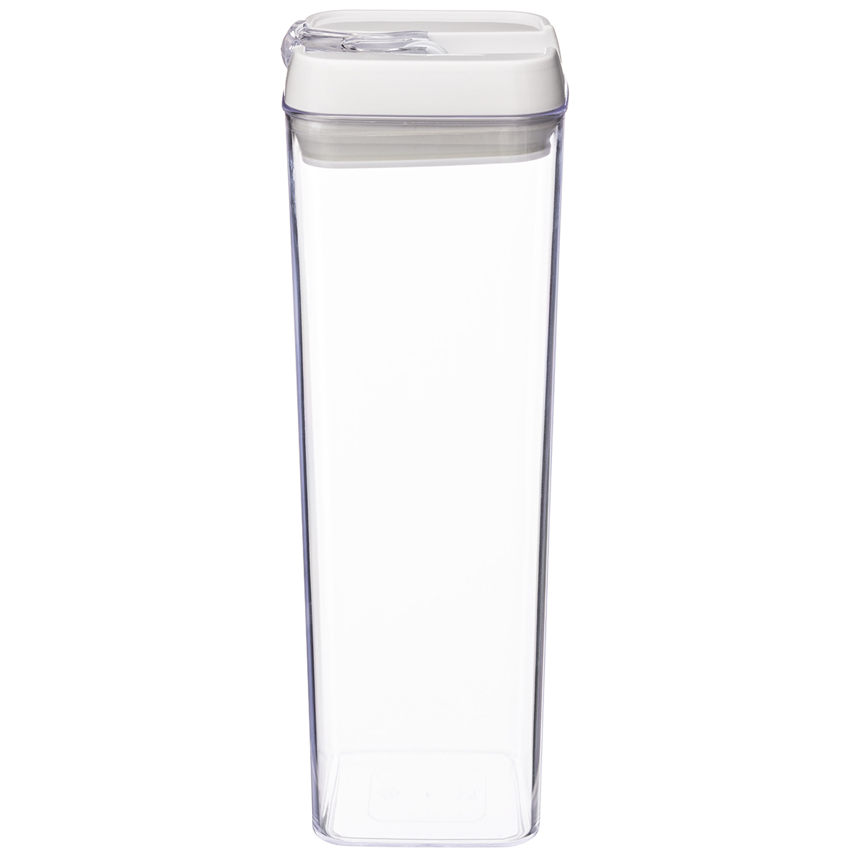 Банка для сыпучих продуктов 5Five 1,7 л с пластиковой крышкой и клапаном 146438