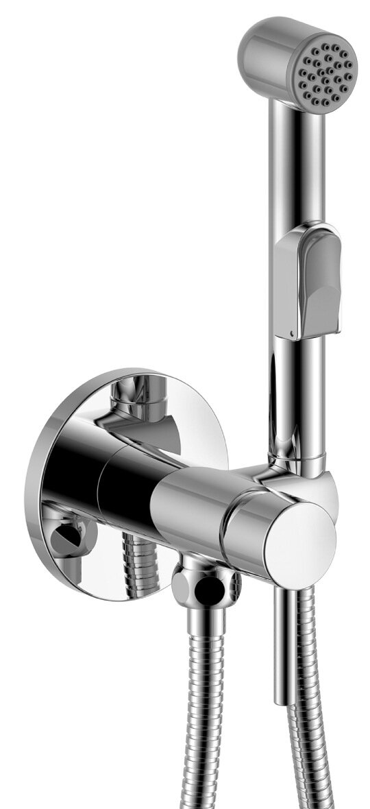 Смеситель с гигиенической лейкой Rossinka X25-51 встраивымый "Р"