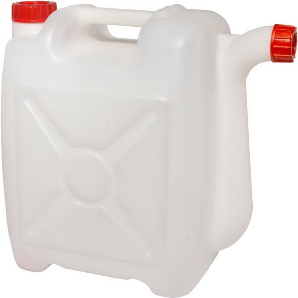 Канистра со сливом 10л пластик М049