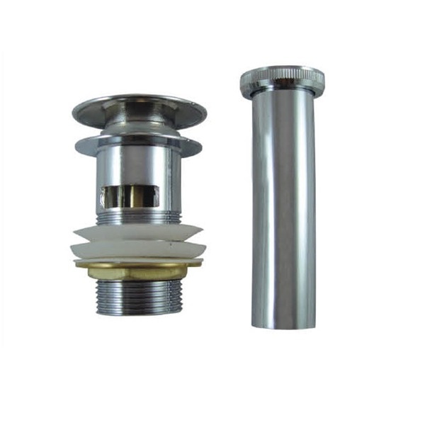 Выпуск d1"1/4 с переливом, хром (цинк)