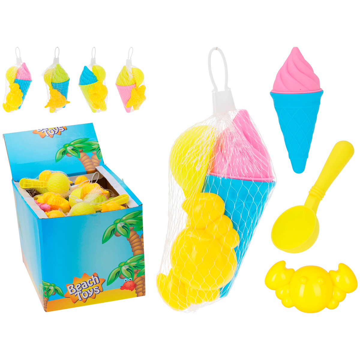 Набор пляжных игрушек 3 предмета Мороженое S34941460 К