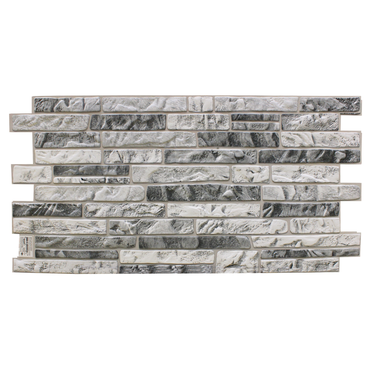 Панель ПВХ 0,3 камень "Сланец серый" 4627198192292