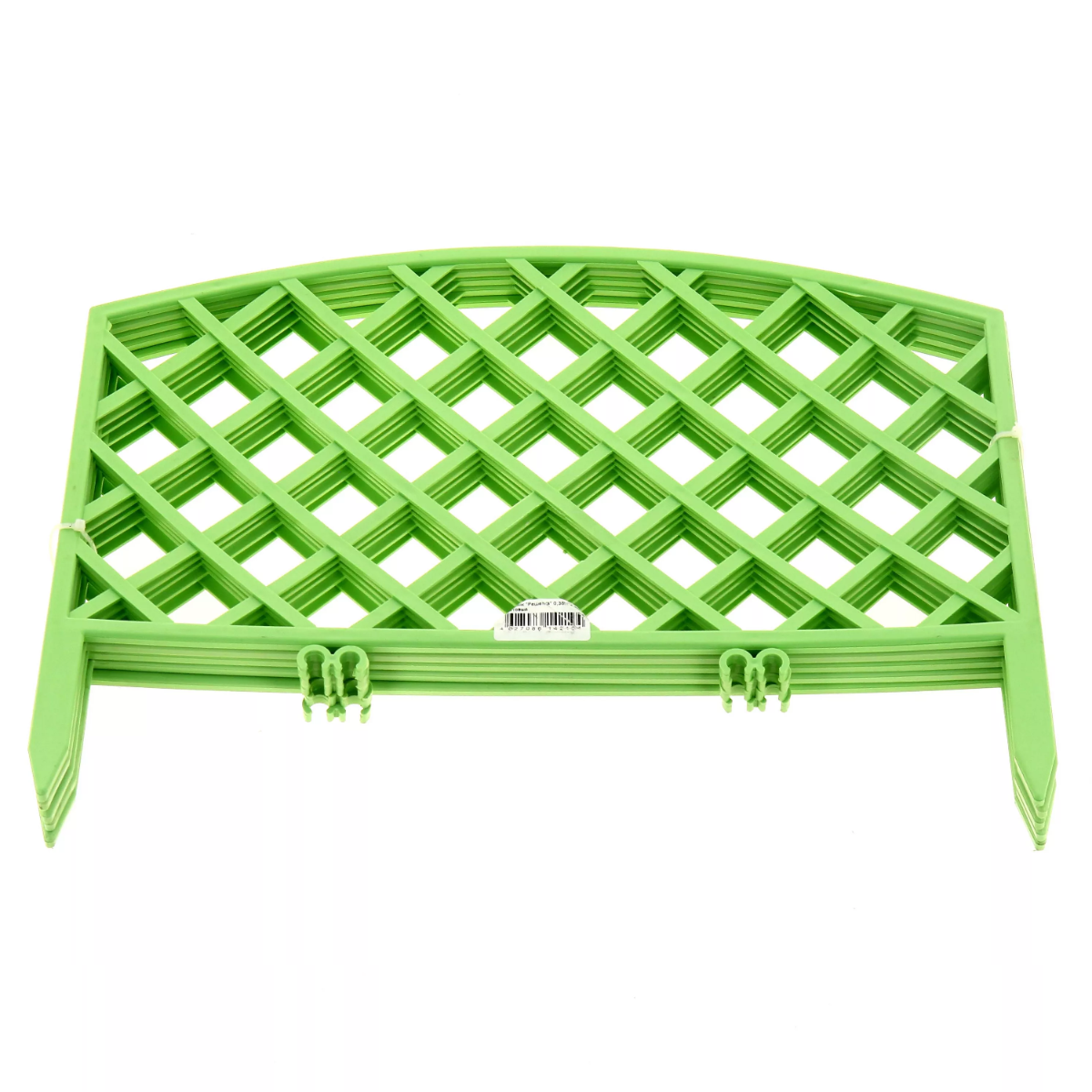 Ограждение садовое Решетка 0,36м*2,3м салатовый