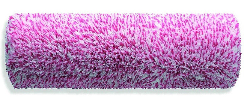 Валик универсальный для внут/наружных работ 25см (розовый)