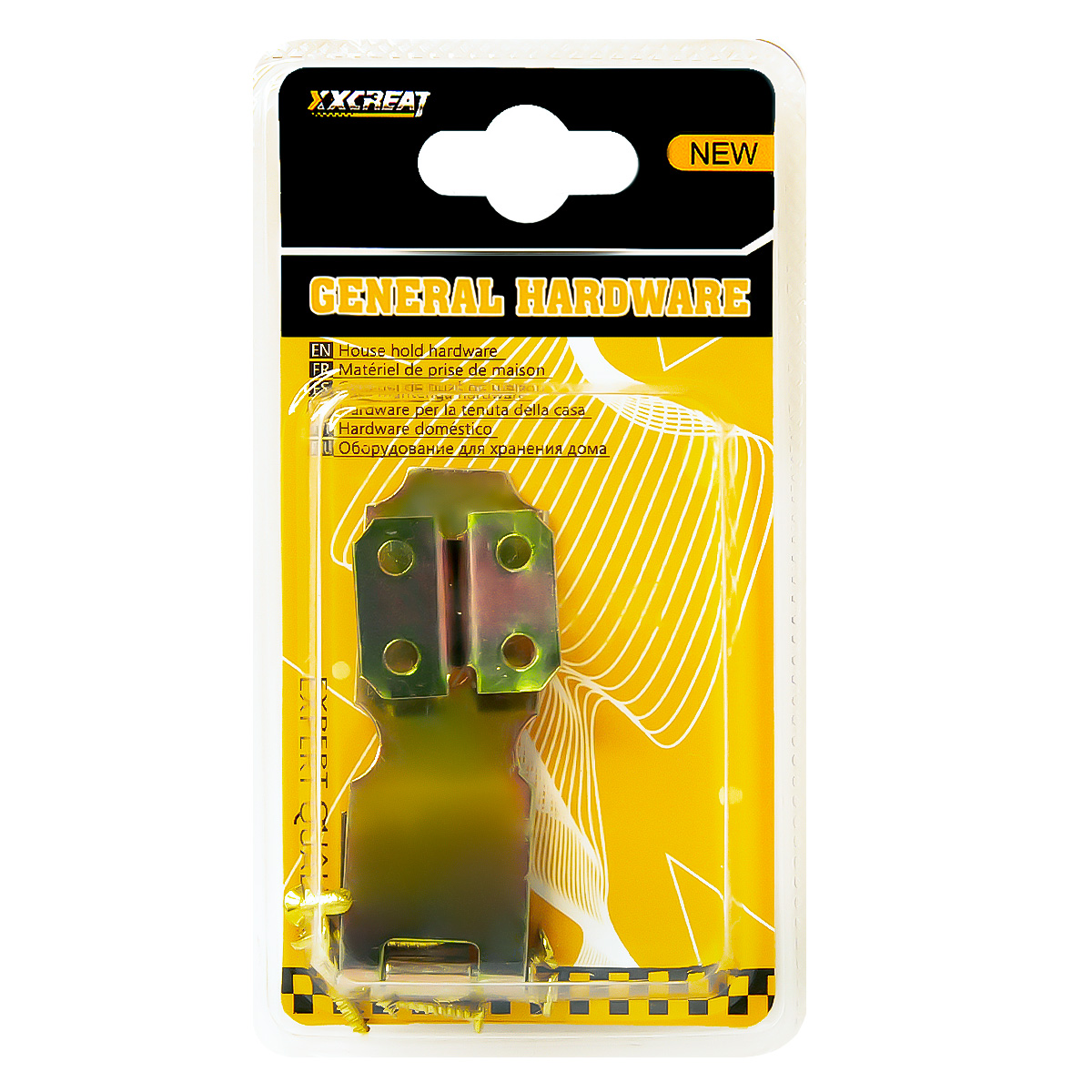 Пряжка дверная 2,5-д (блистер)