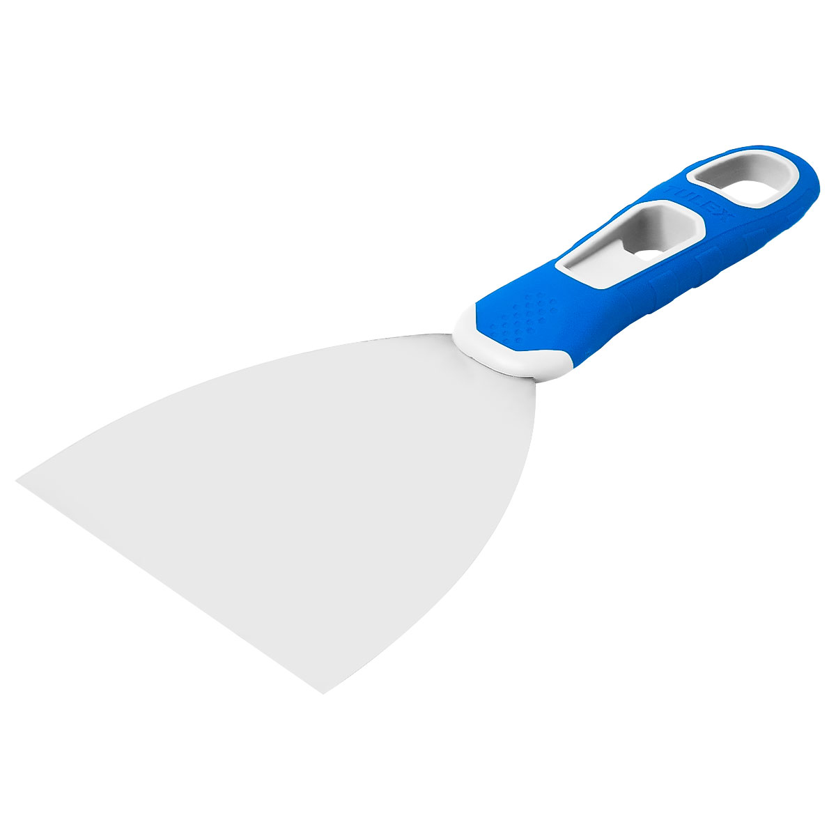 Шпатель фасадный "TULEX" 3001110 усиленный, нержавеющий, 2комп. ручка, 100мм