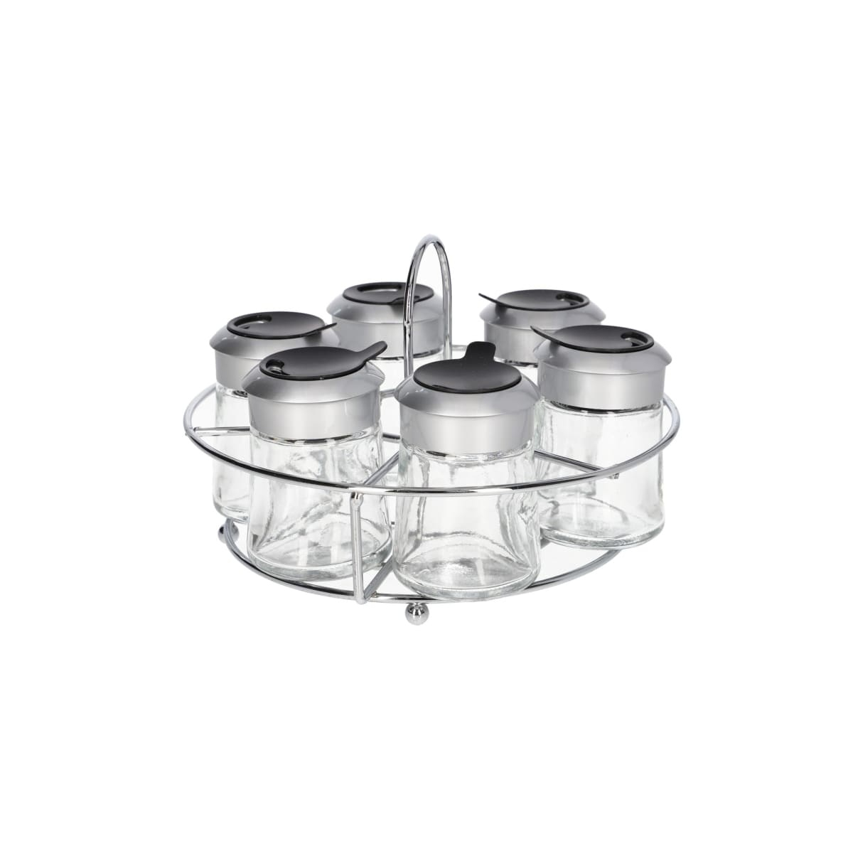 Набор баночек для специй DH 6штх60 мл на подставке SD-00