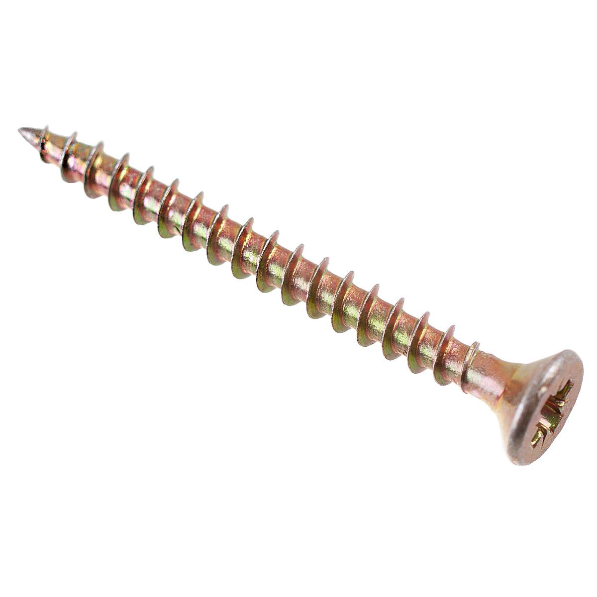 Саморезы универсальные 3,5x35 (желтый цинк 18 шт)