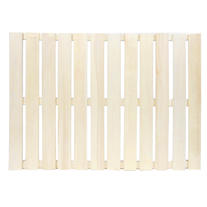 Решетка на пол Банные штучки, для бани и сауны 70х100 см, липа 03603