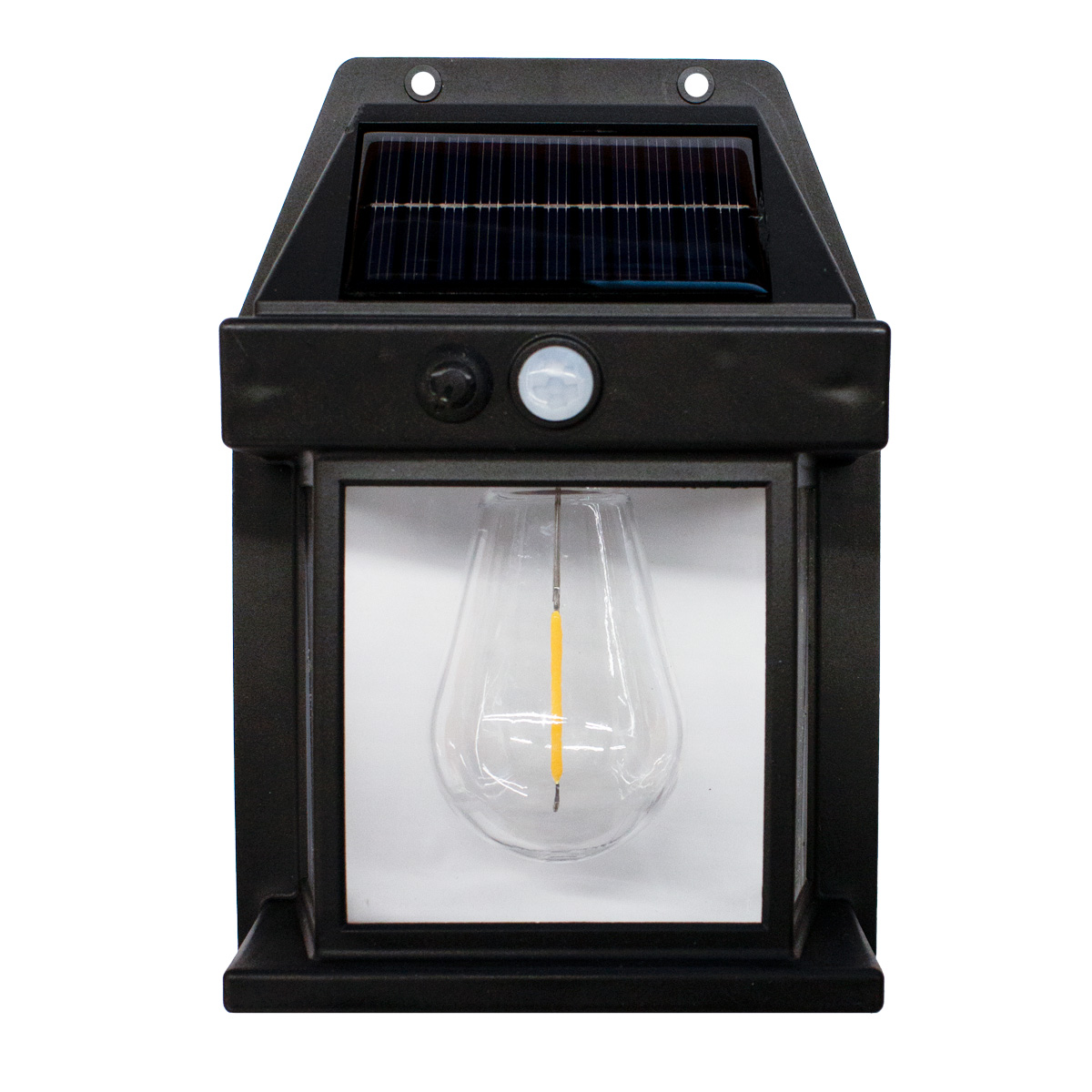 Светильник светодиодный WXH-BK888  настенный черный 1800 мА 3 Вт (зарядка от солнечной батареи)