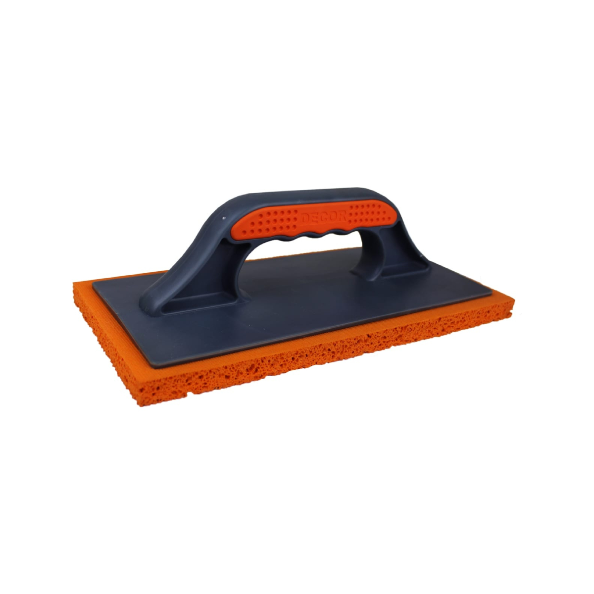 Терка DECOR, 2K, 280 х140 мм, вискозная, оранж.губка (670-002)
