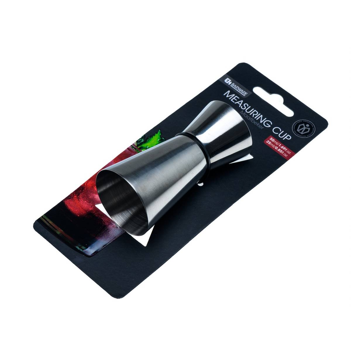 Джиггер 50/25 мл нерж сталь CY4655220 К Джиггер 50/25 мл нерж сталь CY4655220 К