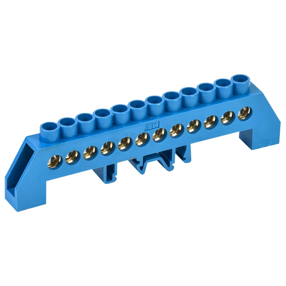 Шина N "ноль" в комб DIN-изол "Стойка" ШНИ-8х12-12-КС-С   YNN10-812-12DP-K07